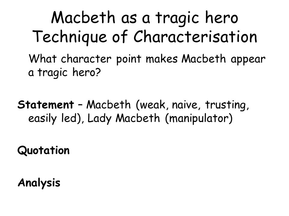 An analysis of the character of a tragic hero in poetry